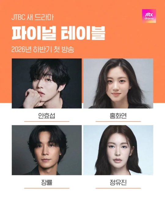 Ahn Hyo-seop Returns in JTBC’s Culinary K-Drama ‘The Final Table’: Premiere Date, Cast & Plot Details 1 Everything You Need to Know About Ahn Hyo-seop’s New K-Drama ‘The Final Table’ Coming October 2026